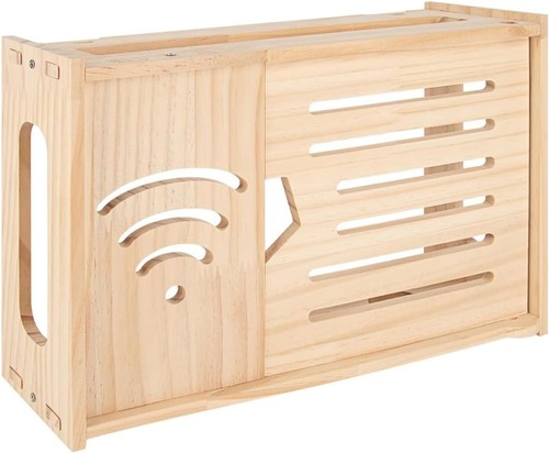 Wall mounted wifi router - mounted,