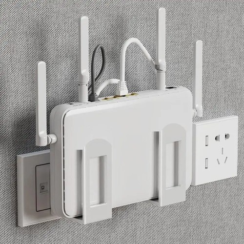 2pcs wall mount router storage - 2pcs,