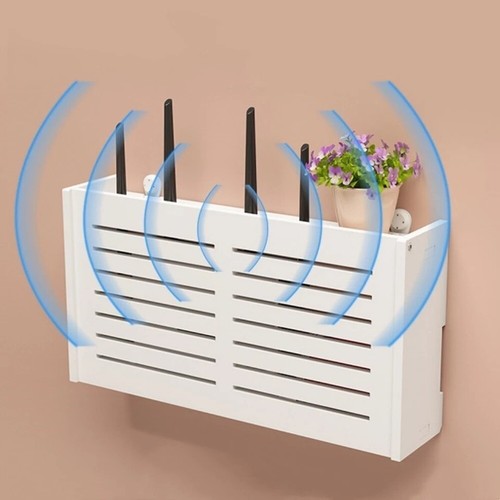 Wifi router storage box wall - router,