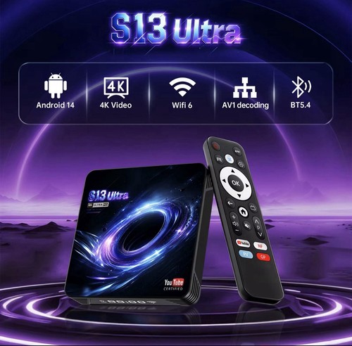 Boxput ultra android tv - s-13,