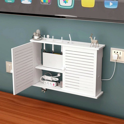 Wifi router shelf storage - shelf, box