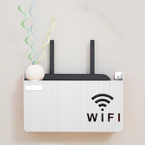 Wall mounted wifi router - mounted,