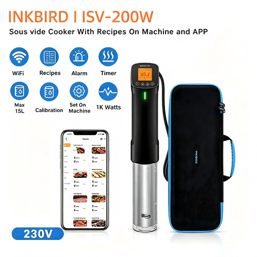 Inkbird sous vide cooker - sous,