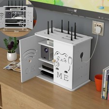 Box Storage Shelf Wall Router