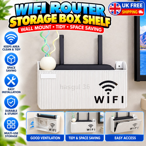 Wifi router storage box wall - wifi,