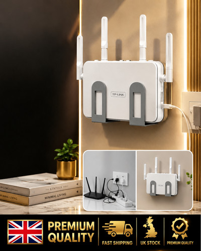 Wall mount router - shelf, wifi