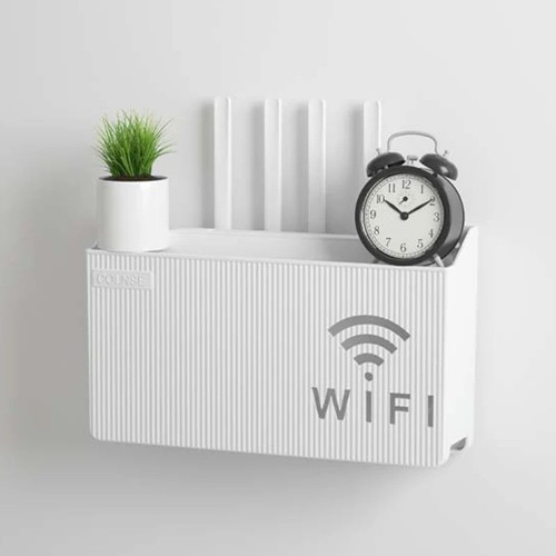 Home router storage box - home,